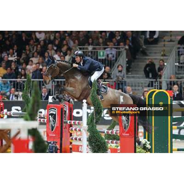 Luca Maria Moneta and Neptune Brecourt Rolex Fei World Cup Jumping Verona Fieracavalli 2012 Verona,11th nov.2012 ph.Stefano Grasso