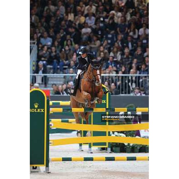Eugenie Angot and Old Chap Tame Rolex Fei World Cup Jumping Verona Fieracavalli 2012 Verona,11th nov.2012 ph.Stefano Grasso
