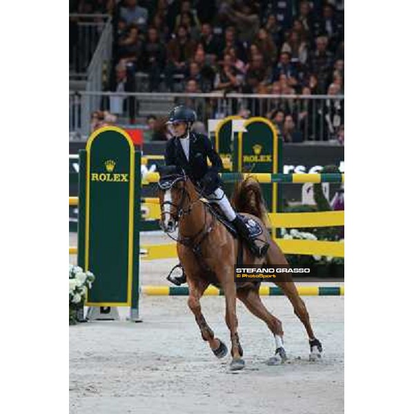 Eugenie Angot and Old Chap Tame Rolex Fei World Cup Jumping Verona Fieracavalli 2012 Verona,11th nov.2012 ph.Stefano Grasso