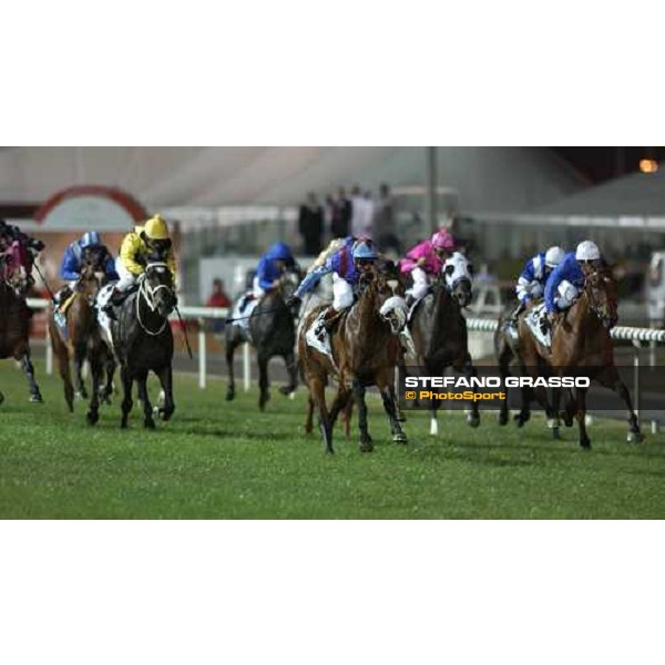 Martin Dwyer on Phoenix Reach wins the Dubai Sheema Classic Nad El Sheba- Dubai, 26th march 2005 ph. Stefano Grasso