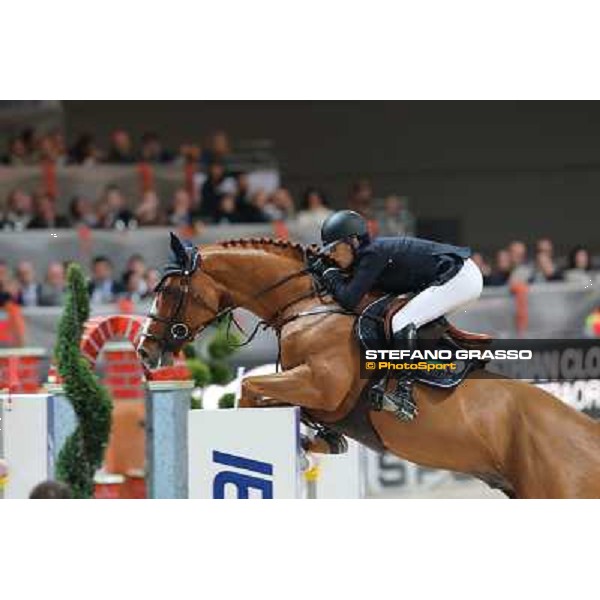Eugenie Angot and Old Chap Tame Rolex Fei World Cup Jumping Verona Fieracavalli 2012 Verona,11th nov.2012 ph.Stefano Grasso