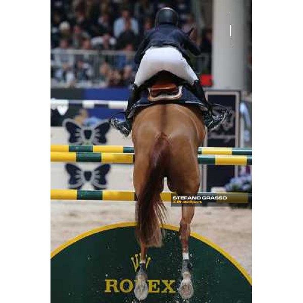 Eugenie Angot and Old Chap Tame Rolex Fei World Cup Jumping Verona Fieracavalli 2012 Verona,11th nov.2012 ph.Stefano Grasso