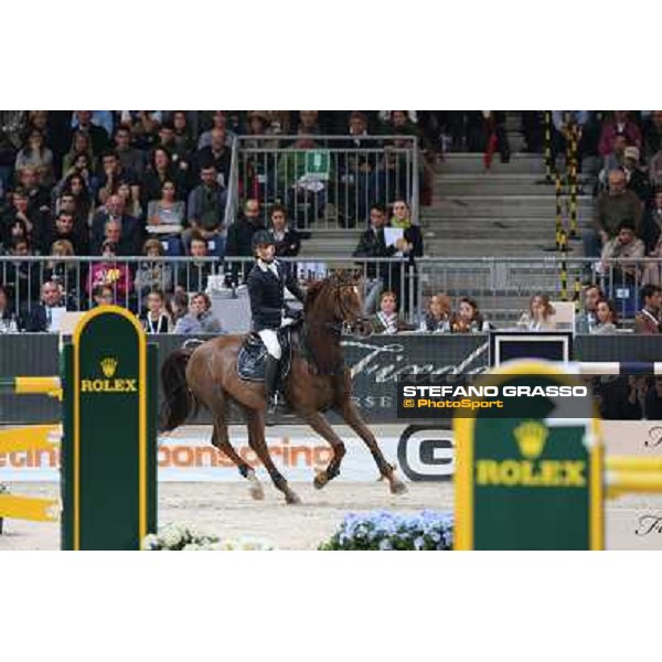Natale Chiaudani and Fixdesign Almero 12 Rolex Fei World Cup Jumping Verona Fieracavalli 2012 Verona,11th nov.2012 ph.Stefano Grasso