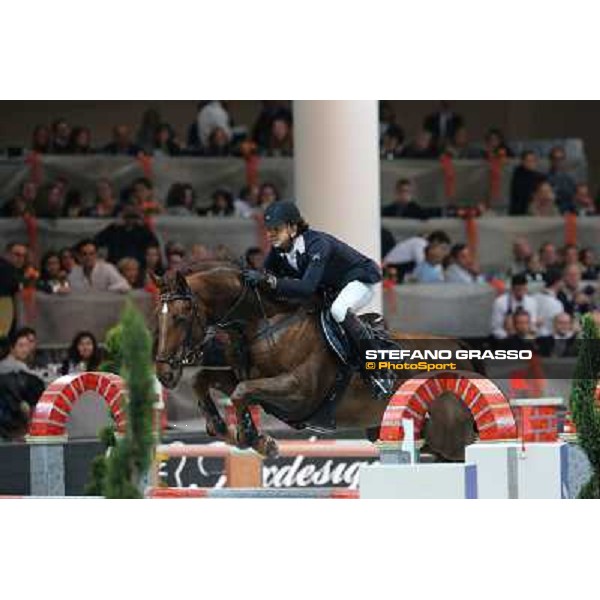 Natale Chiaudani and Fixdesign Almero 12 Rolex Fei World Cup Jumping Verona Fieracavalli 2012 Verona,11th nov.2012 ph.Stefano Grasso