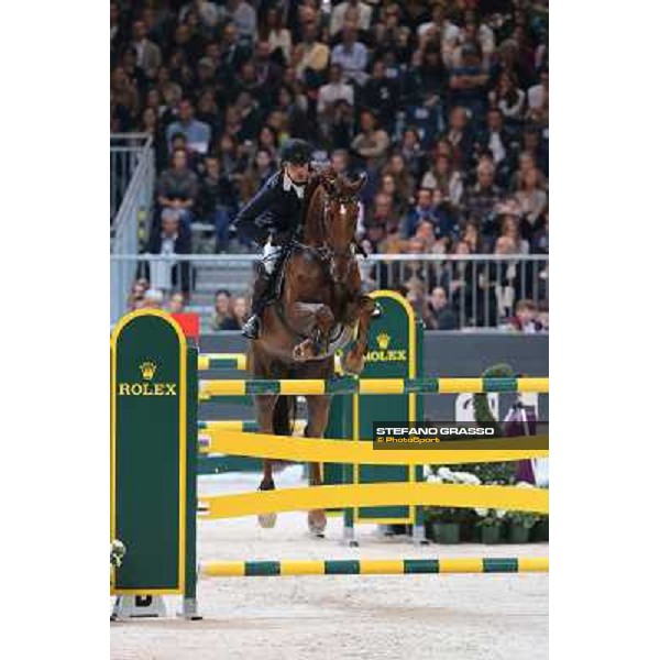 Natale Chiaudani and Fixdesign Almero 12 Rolex Fei World Cup Jumping Verona Fieracavalli 2012 Verona,11th nov.2012 ph.Stefano Grasso