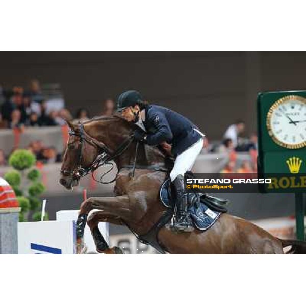 Natale Chiaudani and Fixdesign Almero 12 Rolex Fei World Cup Jumping Verona Fieracavalli 2012 Verona,11th nov.2012 ph.Stefano Grasso