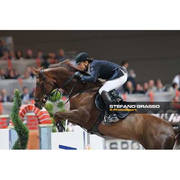 Natale Chiaudani and Fixdesign Almero 12 Rolex Fei World Cup Jumping Verona Fieracavalli 2012 Verona,11th nov.2012 ph.Stefano Grasso