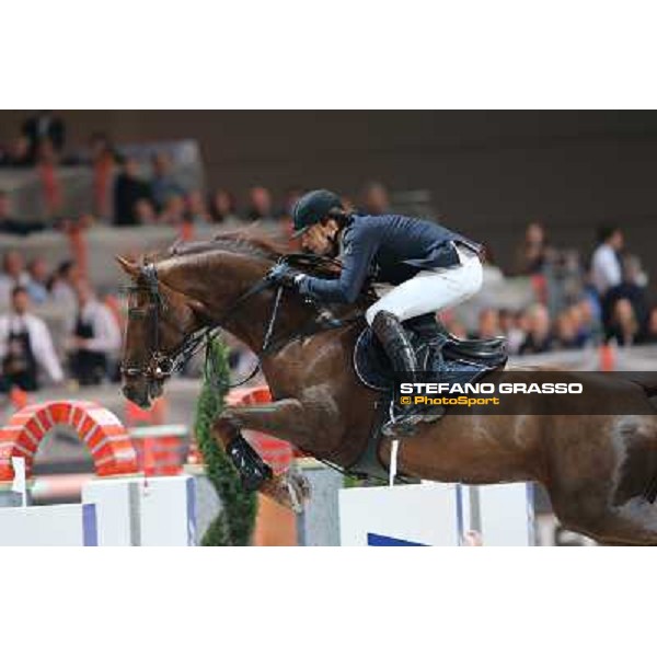 Natale Chiaudani and Fixdesign Almero 12 Rolex Fei World Cup Jumping Verona Fieracavalli 2012 Verona,11th nov.2012 ph.Stefano Grasso