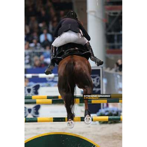 Natale Chiaudani and Fixdesign Almero 12 Rolex Fei World Cup Jumping Verona Fieracavalli 2012 Verona,11th nov.2012 ph.Stefano Grasso