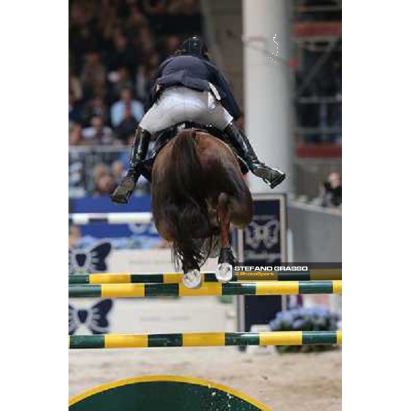 Natale Chiaudani and Fixdesign Almero 12 Rolex Fei World Cup Jumping Verona Fieracavalli 2012 Verona,11th nov.2012 ph.Stefano Grasso