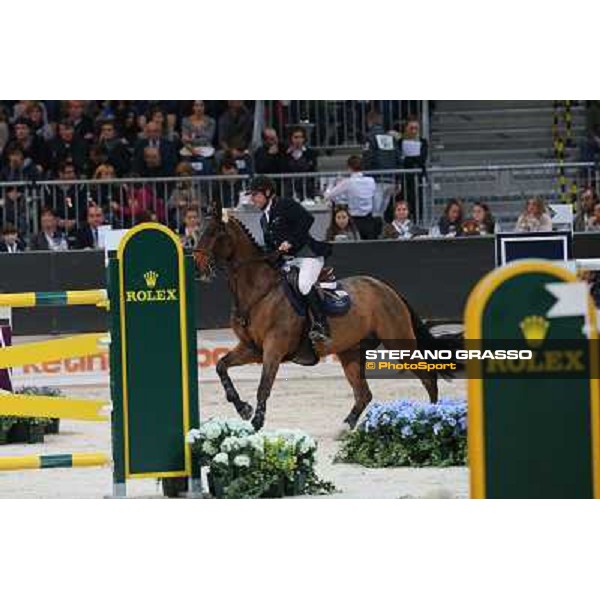 Philippe Le Jeune and Carlino STX Rolex Fei World Cup Jumping Verona Fieracavalli 2012 Verona,11th nov.2012 ph.Stefano Grasso