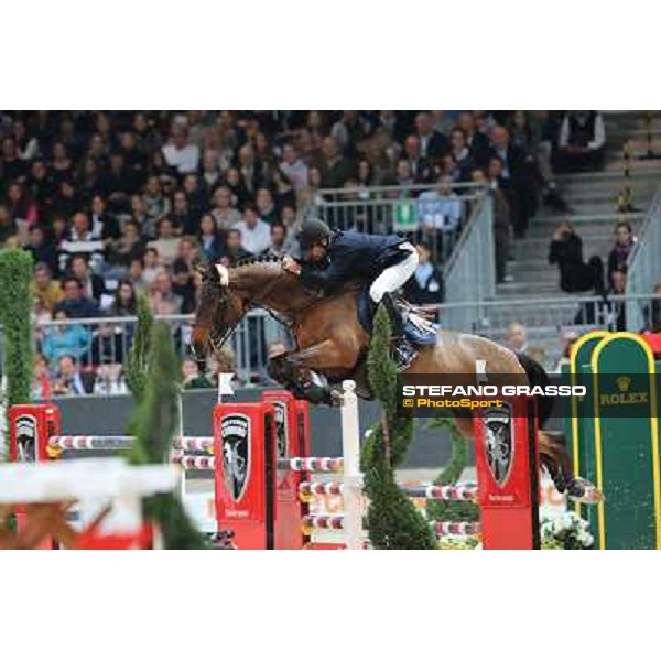 Philippe Le Jeune and Carlino STX Rolex Fei World Cup Jumping Verona Fieracavalli 2012 Verona,11th nov.2012 ph.Stefano Grasso