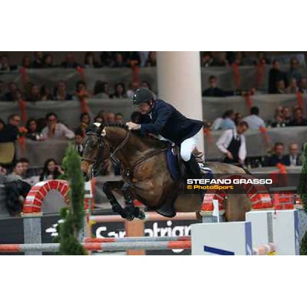 Philippe Le Jeune and Carlino STX Rolex Fei World Cup Jumping Verona Fieracavalli 2012 Verona,11th nov.2012 ph.Stefano Grasso