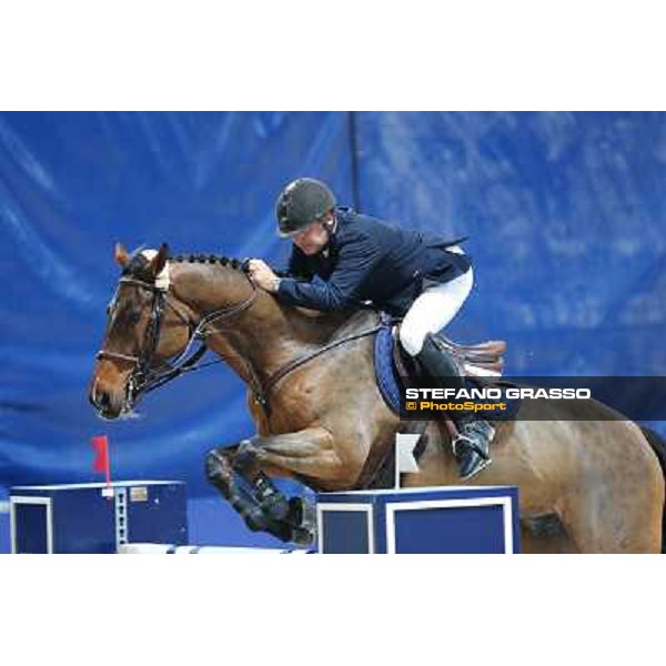 Philippe Le Jeune and Carlino STX Rolex Fei World Cup Jumping Verona Fieracavalli 2012 Verona,11th nov.2012 ph.Stefano Grasso
