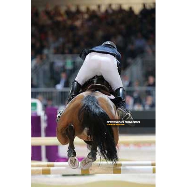 Philippe Le Jeune and Carlino STX Rolex Fei World Cup Jumping Verona Fieracavalli 2012 Verona,11th nov.2012 ph.Stefano Grasso