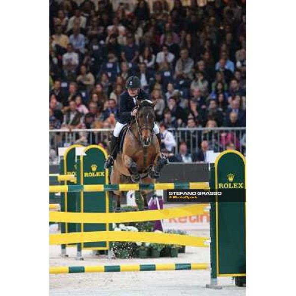 Philippe Le Jeune and Carlino STX Rolex Fei World Cup Jumping Verona Fieracavalli 2012 Verona,11th nov.2012 ph.Stefano Grasso