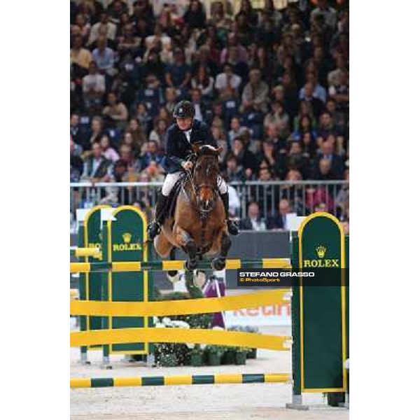 Philippe Le Jeune and Carlino STX Rolex Fei World Cup Jumping Verona Fieracavalli 2012 Verona,11th nov.2012 ph.Stefano Grasso