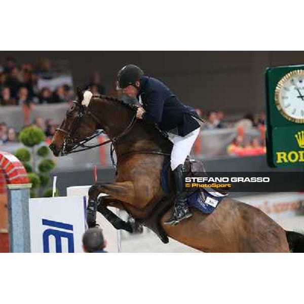 Philippe Le Jeune and Carlino STX Rolex Fei World Cup Jumping Verona Fieracavalli 2012 Verona,11th nov.2012 ph.Stefano Grasso