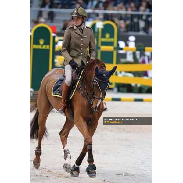 Lucia Vizzini and Loro Piana Quinta Roo Rolex Fei World Cup Jumping Verona Fieracavalli 2012 Verona,11th nov.2012 ph.Stefano Grasso