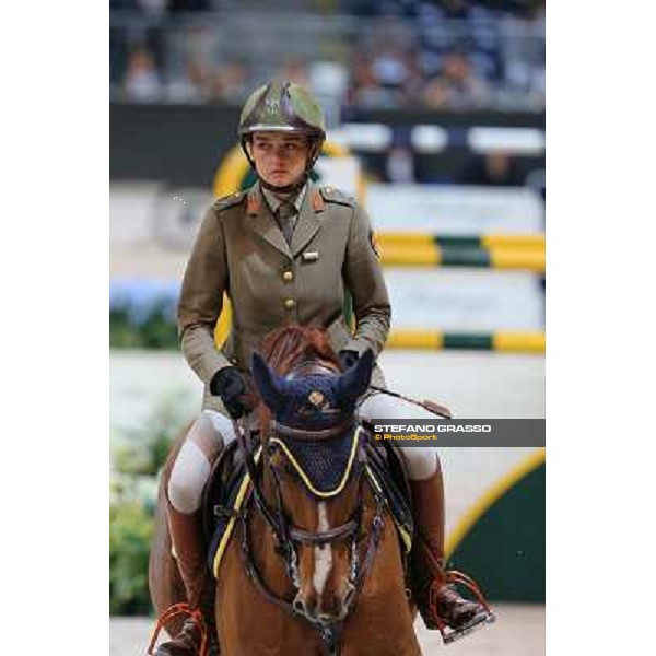 Lucia Vizzini and Loro Piana Quinta Roo Rolex Fei World Cup Jumping Verona Fieracavalli 2012 Verona,11th nov.2012 ph.Stefano Grasso