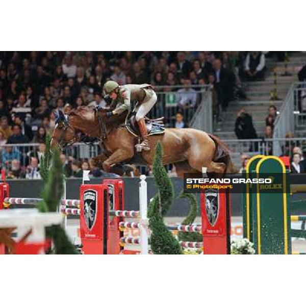 Lucia Vizzini and Loro Piana Quinta Roo Rolex Fei World Cup Jumping Verona Fieracavalli 2012 Verona,11th nov.2012 ph.Stefano Grasso