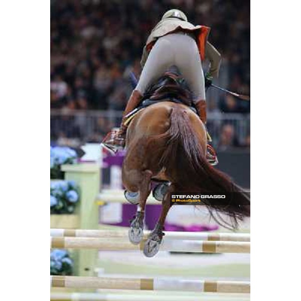 Lucia Vizzini and Loro Piana Quinta Roo Rolex Fei World Cup Jumping Verona Fieracavalli 2012 Verona,11th nov.2012 ph.Stefano Grasso