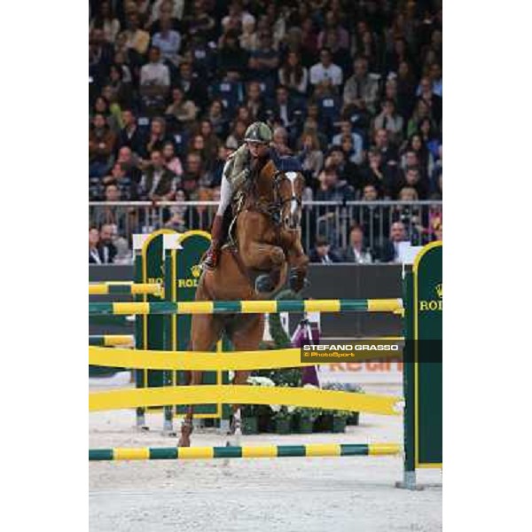 Lucia Vizzini and Loro Piana Quinta Roo Rolex Fei World Cup Jumping Verona Fieracavalli 2012 Verona,11th nov.2012 ph.Stefano Grasso