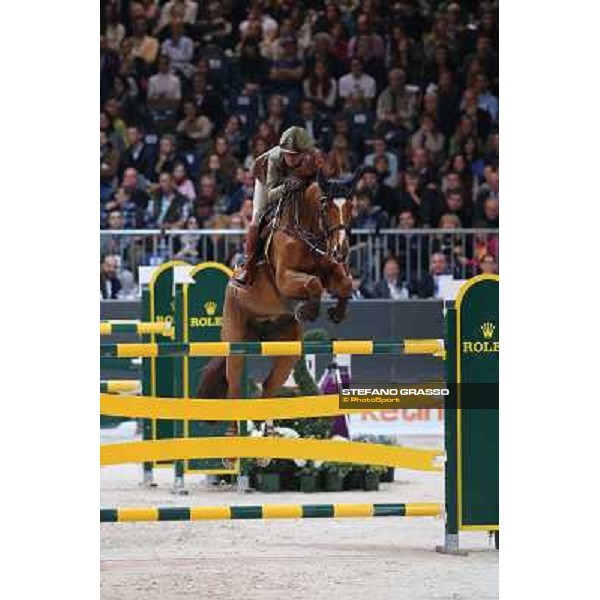 Lucia Vizzini and Loro Piana Quinta Roo Rolex Fei World Cup Jumping Verona Fieracavalli 2012 Verona,11th nov.2012 ph.Stefano Grasso
