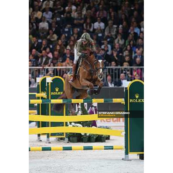 Lucia Vizzini and Loro Piana Quinta Roo Rolex Fei World Cup Jumping Verona Fieracavalli 2012 Verona,11th nov.2012 ph.Stefano Grasso