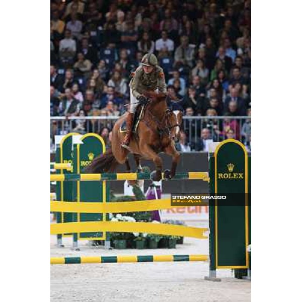 Lucia Vizzini and Loro Piana Quinta Roo Rolex Fei World Cup Jumping Verona Fieracavalli 2012 Verona,11th nov.2012 ph.Stefano Grasso