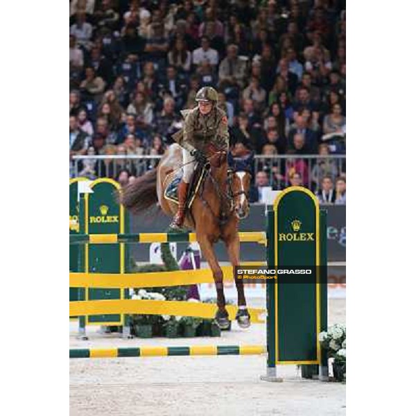 Lucia Vizzini and Loro Piana Quinta Roo Rolex Fei World Cup Jumping Verona Fieracavalli 2012 Verona,11th nov.2012 ph.Stefano Grasso