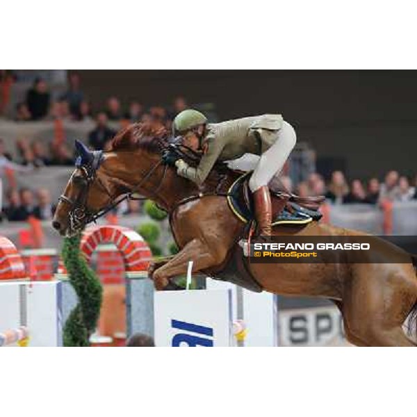 Lucia Vizzini and Loro Piana Quinta Roo Rolex Fei World Cup Jumping Verona Fieracavalli 2012 Verona,11th nov.2012 ph.Stefano Grasso