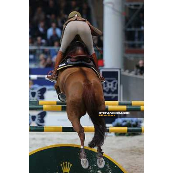 Lucia Vizzini and Loro Piana Quinta Roo Rolex Fei World Cup Jumping Verona Fieracavalli 2012 Verona,11th nov.2012 ph.Stefano Grasso