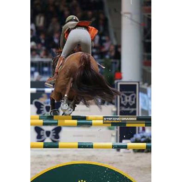 Lucia Vizzini and Loro Piana Quinta Roo Rolex Fei World Cup Jumping Verona Fieracavalli 2012 Verona,11th nov.2012 ph.Stefano Grasso