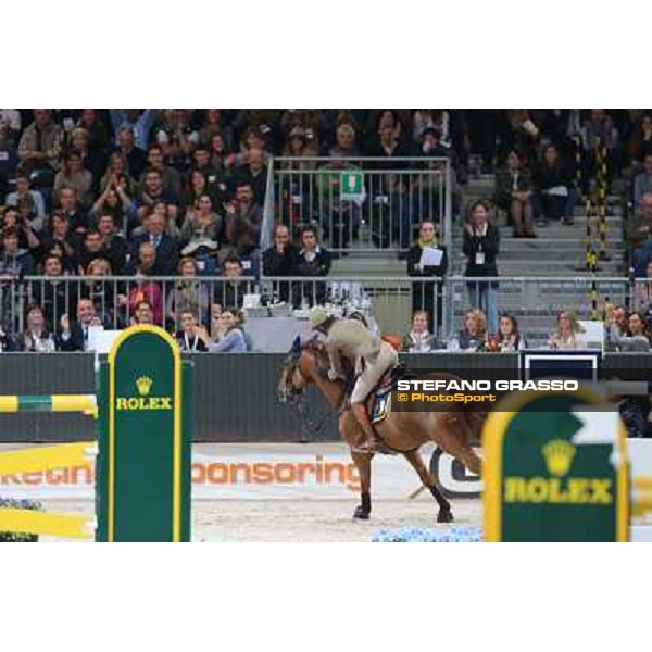 Lucia Vizzini and Loro Piana Quinta Roo Rolex Fei World Cup Jumping Verona Fieracavalli 2012 Verona,11th nov.2012 ph.Stefano Grasso