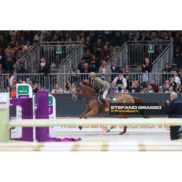 Lucia Vizzini and Loro Piana Quinta Roo Rolex Fei World Cup Jumping Verona Fieracavalli 2012 Verona,11th nov.2012 ph.Stefano Grasso