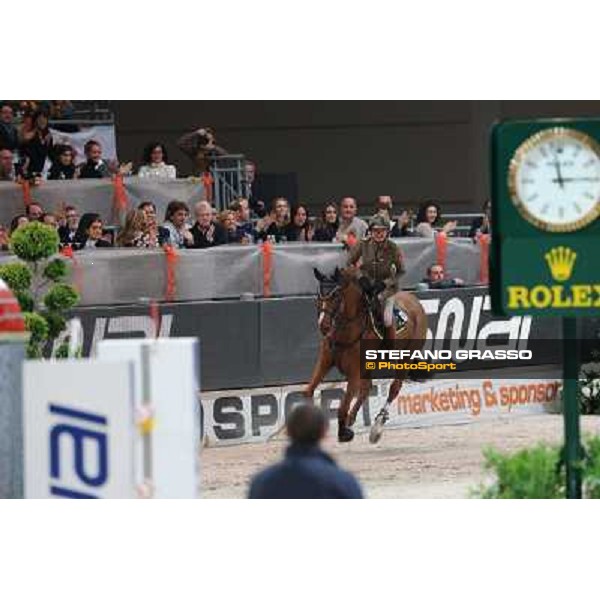 Lucia Vizzini and Loro Piana Quinta Roo Rolex Fei World Cup Jumping Verona Fieracavalli 2012 Verona,11th nov.2012 ph.Stefano Grasso