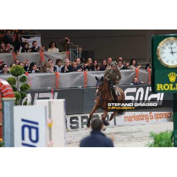 Lucia Vizzini and Loro Piana Quinta Roo Rolex Fei World Cup Jumping Verona Fieracavalli 2012 Verona,11th nov.2012 ph.Stefano Grasso