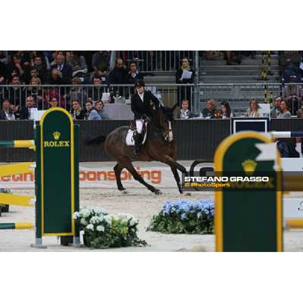 Line Raaholt and Diablo Rolex Fei World Cup Jumping Verona Fieracavalli 2012 Verona,11th nov.2012 ph.Stefano Grasso