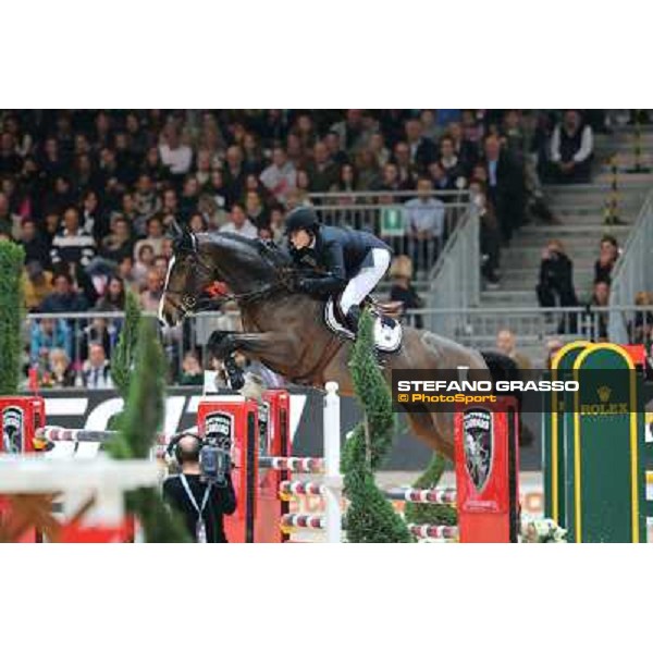 Line Raaholt and Diablo Rolex Fei World Cup Jumping Verona Fieracavalli 2012 Verona,11th nov.2012 ph.Stefano Grasso