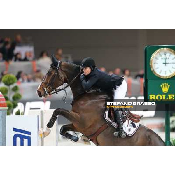 Line Raaholt and Diablo Rolex Fei World Cup Jumping Verona Fieracavalli 2012 Verona,11th nov.2012 ph.Stefano Grasso