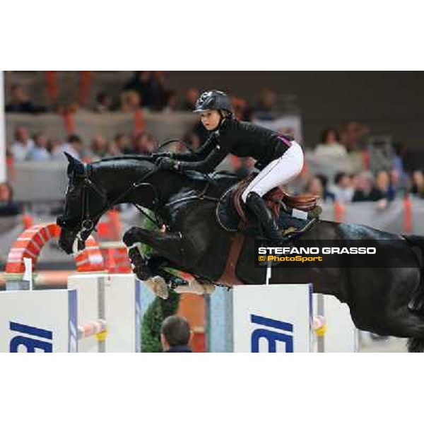 Anna-Julia Kontio and Cassano II Rolex Fei World Cup Jumping Verona Fieracavalli 2012 Verona,11th nov.2012 ph.Stefano Grasso