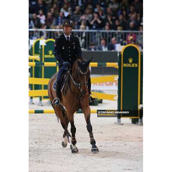 Luca Marziani and Wivina Rolex Fei World Cup Jumping Verona Fieracavalli 2012 Verona,11th nov.2012 ph.Stefano Grasso