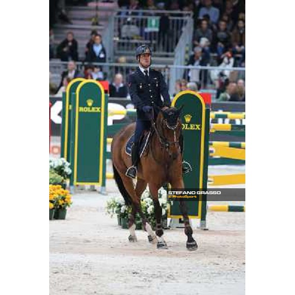 Luca Marziani and Wivina Rolex Fei World Cup Jumping Verona Fieracavalli 2012 Verona,11th nov.2012 ph.Stefano Grasso
