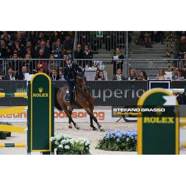 Luca Marziani and Wivina Rolex Fei World Cup Jumping Verona Fieracavalli 2012 Verona,11th nov.2012 ph.Stefano Grasso
