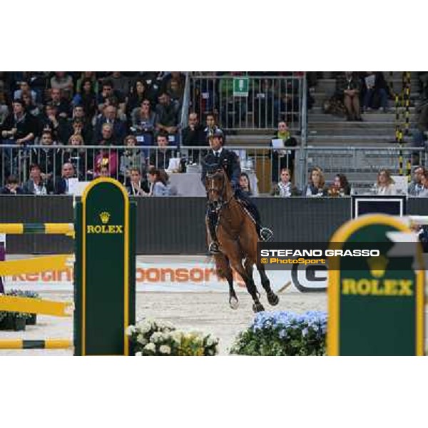 Luca Marziani and Wivina Rolex Fei World Cup Jumping Verona Fieracavalli 2012 Verona,11th nov.2012 ph.Stefano Grasso
