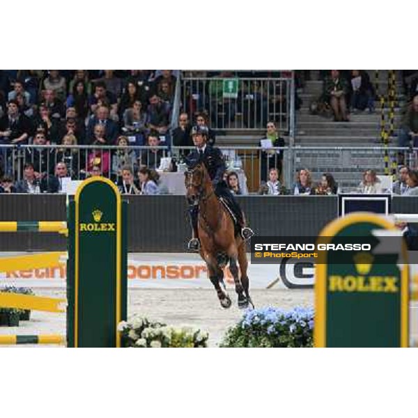 Luca Marziani and Wivina Rolex Fei World Cup Jumping Verona Fieracavalli 2012 Verona,11th nov.2012 ph.Stefano Grasso