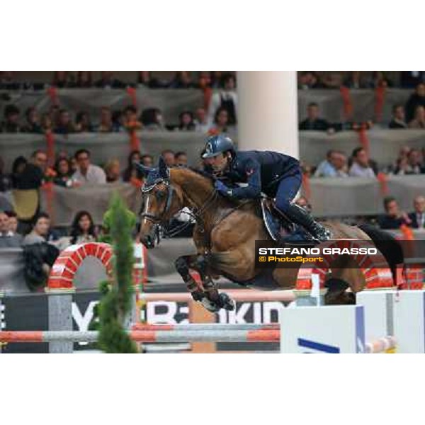 Luca Marziani and Wivina Rolex Fei World Cup Jumping Verona Fieracavalli 2012 Verona,11th nov.2012 ph.Stefano Grasso