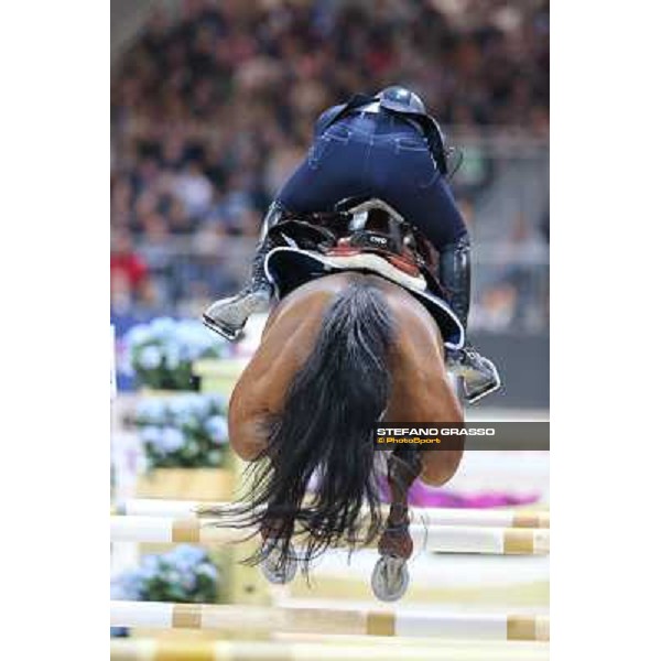 Luca Marziani and Wivina Rolex Fei World Cup Jumping Verona Fieracavalli 2012 Verona,11th nov.2012 ph.Stefano Grasso