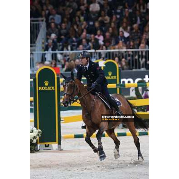 Luca Marziani and Wivina Rolex Fei World Cup Jumping Verona Fieracavalli 2012 Verona,11th nov.2012 ph.Stefano Grasso